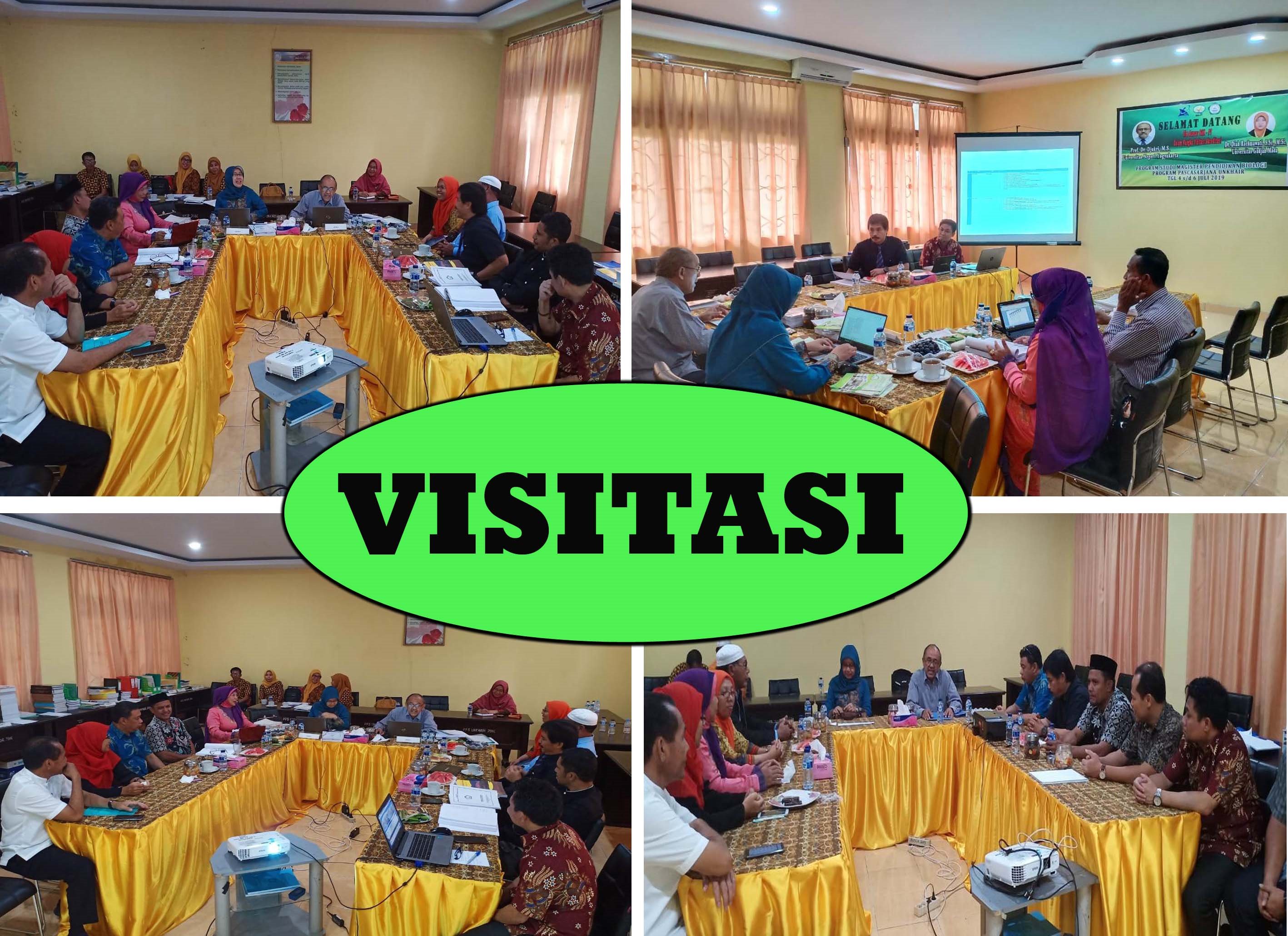VISITING AKREDITASI PROGRAM STUDI MAGISTER PENDIDIKAN BIOLOGI