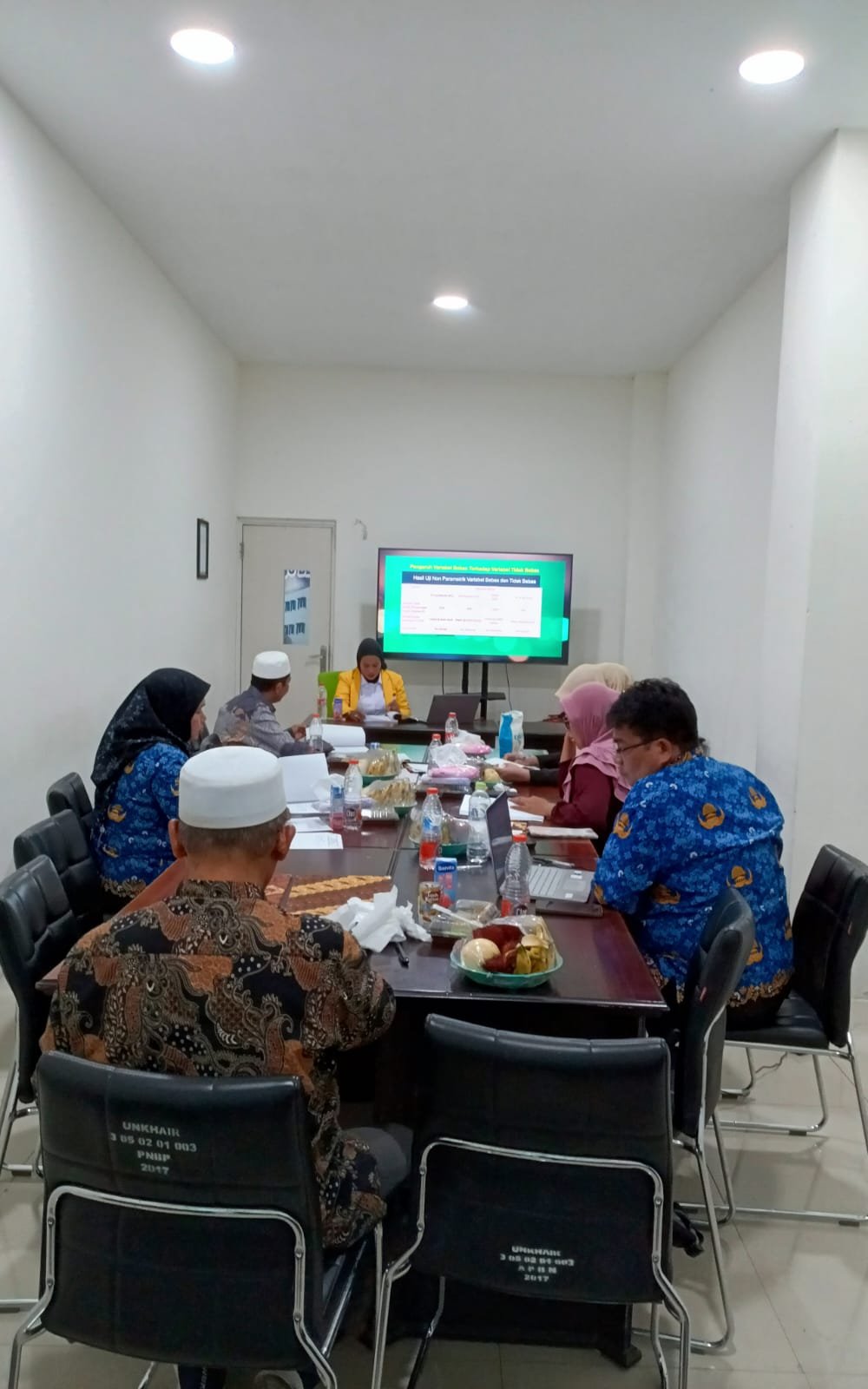 Ujian Tesis Mahasiswa Program Studi Ilmu Pertanian Pascasarjana Universitas Khairun